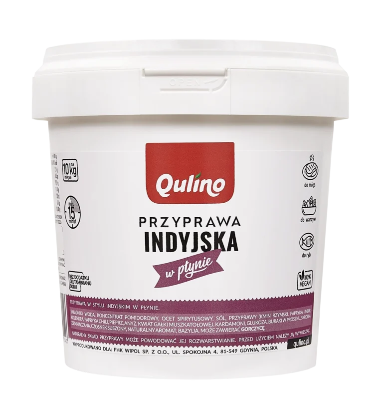 Przyprawa Indyjska w Płynie - Opakowanie 1kg