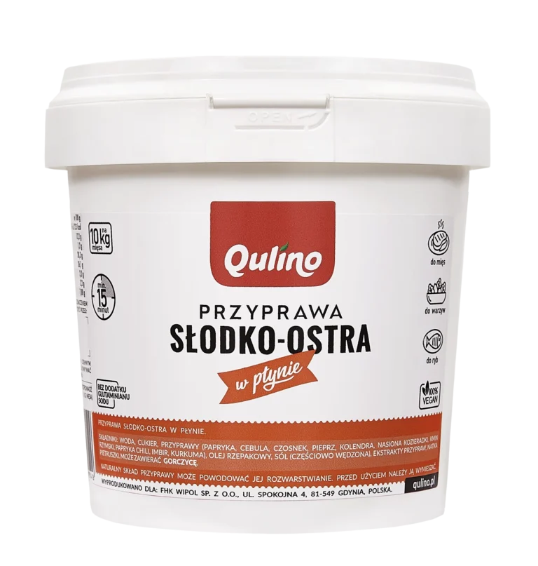 Przyprawa Słodko-Ostra w Płynie - Opakowanie 1kg